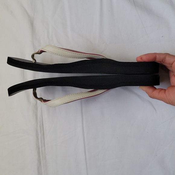 FLOJOS Sandals. White Straps. Size 8 for Women. - Picture 7 of 9